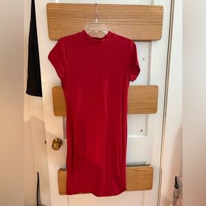 Primark Red T-Shirt Dress
